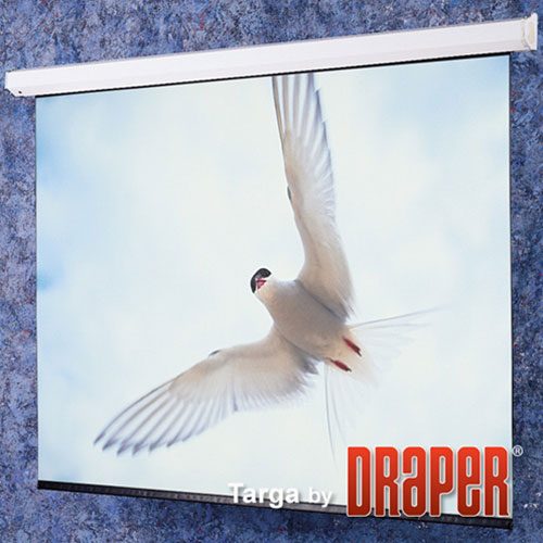 Draper DR-116301 Targa Electric 106" Motorized Matte White HDTV-1513