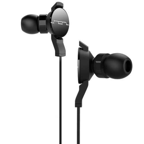 SOL REPUBLIC 1101-31 Amps In-Ear Headphones with Three-Button Mic and Music Control, Black