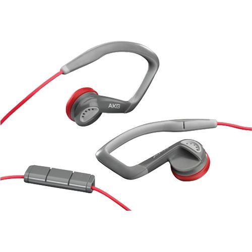 AKG K326 In-Ear Sport Headphones (Red)-1202