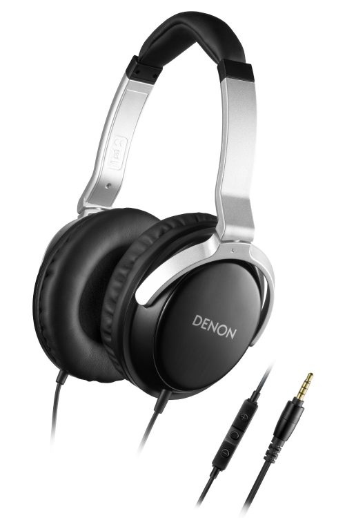 Denon AH-D510R Mobile Elite Over-Ear Headphones with 3 Button Remote and Mic