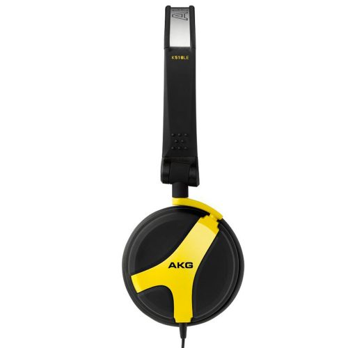 AKG K518 LE Limited Edition Folding On-Ear Headphones (Yellow)-1214