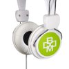 BOOM RGWG 3.5MM CONNECTOR OVER EAR RENEGADE HEAPHONE WHITE GREEN
