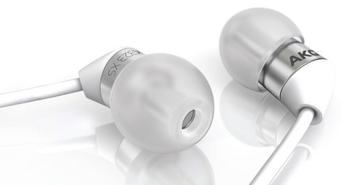 AKG K323XS Ultra Tiny In-Ear Headphones with Inline Controls (White)-1109