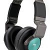 AKG K545 Closed Back Over-Ear Headphones (Black/Turquoise)-1107