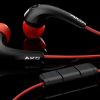 AKG K328VRD Passive Noise Cancelling In-ear Headphones (Black/Red)