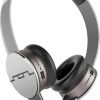 SOL REPUBLIC 1241-04 Tracks HD On-Ear Headphones with Three-Button Remote and Microphone, Grey