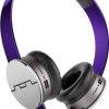 SOL REPUBLIC 1241-05 Tracks HD On-Ear Headphones with Three-Button Remote and Microphone, Purple