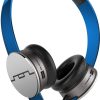 SOL REPUBLIC 1241-06 Tracks HD On-Ear Headphones with Three-Button Remote and Microphone, Blue
