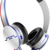 SOL REPUBLIC 1291-US Tracks Anthem On-Ear Headphones with Three-Button Remote and Microphone Featuring Michael Phelps Collaboration, Multicolored