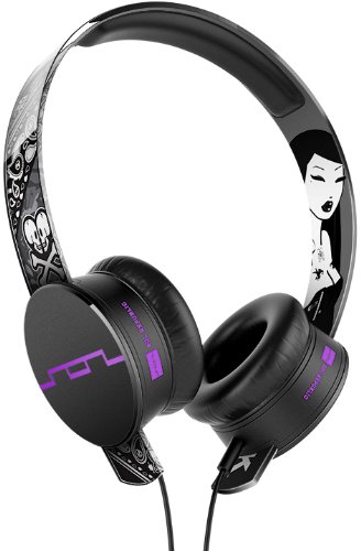 SOL REPUBLIC 1298-01 Tracks On-Ear Headphones with Three-Button Remote and Microphone Featuring TKDK