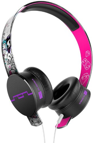 SOL REPUBLIC 1298-02 Tracks On-Ear Headphones with Three-Button Remote and Microphone Featuring Tokidoki Collaboration, Multicolored