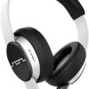 SOL REPUBLIC 1601-32 Master Tracks Over-Ear Headphones with Three-Button Remote and Microphone, White
