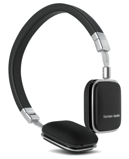 Harman Kardon HKSOHOABLK On-Ear Heaphones with Universal 1-Button Remote (Black)