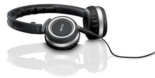 AKG K450 High-Performance Foldable On-Ear Headphones (Navy)-1063