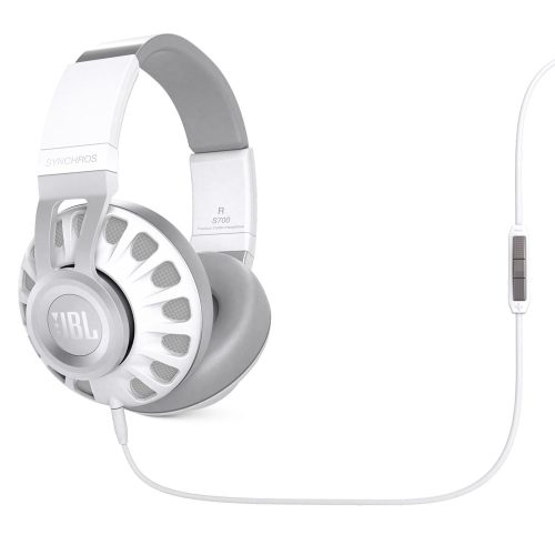 JBL Synchros S700 Rechargeable Over-Ear Headphones with Livestage (White)-1170